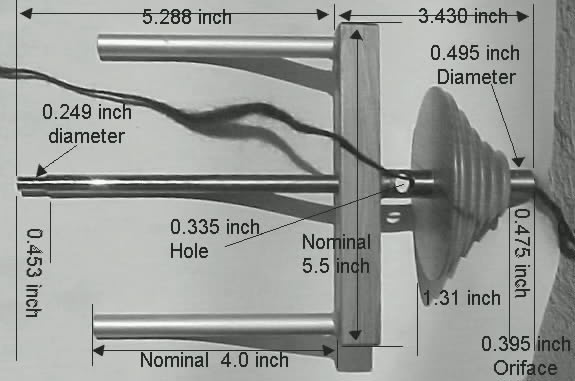 Dimensions of the Ashford Adapter
